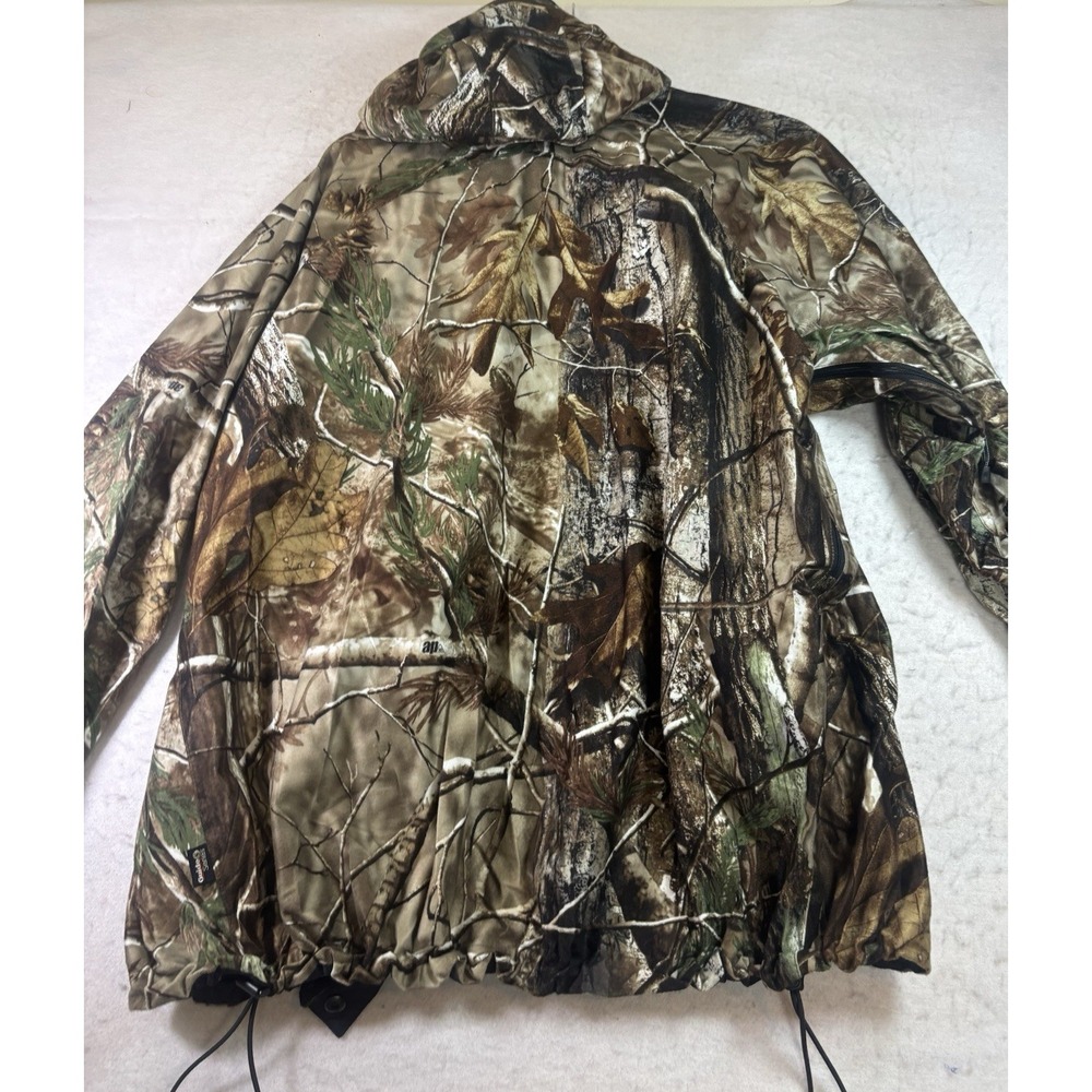 Guide Series Tech 2.5 Waterproof Breathable Hooded Camo Full Zip Jacket L EUC